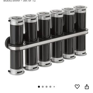 Zero gravity wall mount magnetic spice rack camper/ Rv